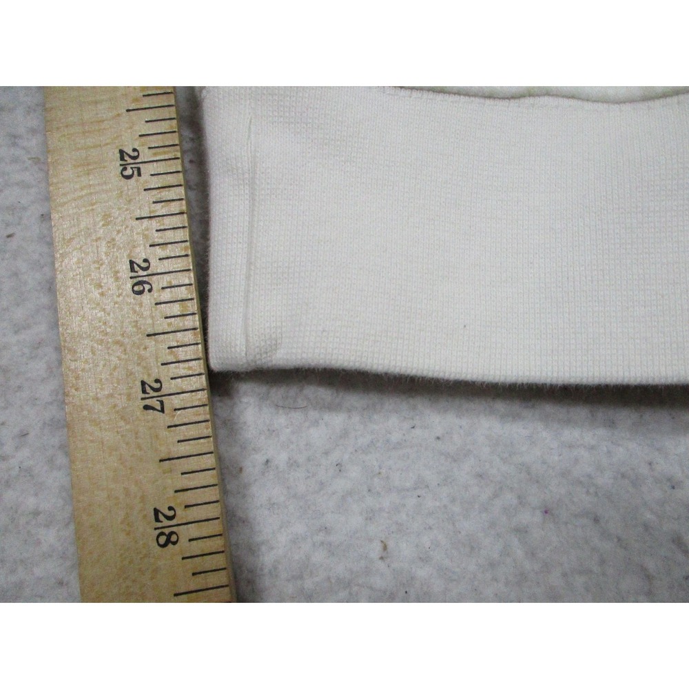 Nike Pants Mens Medium White Fleece Joggers Sweatpants‎ Monogram FZ2231-133 - Picture 9 of 11